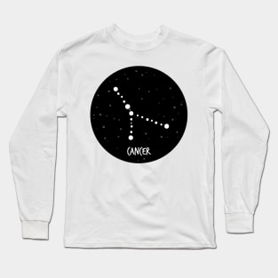 Cancer Constellation Long Sleeve T-Shirt